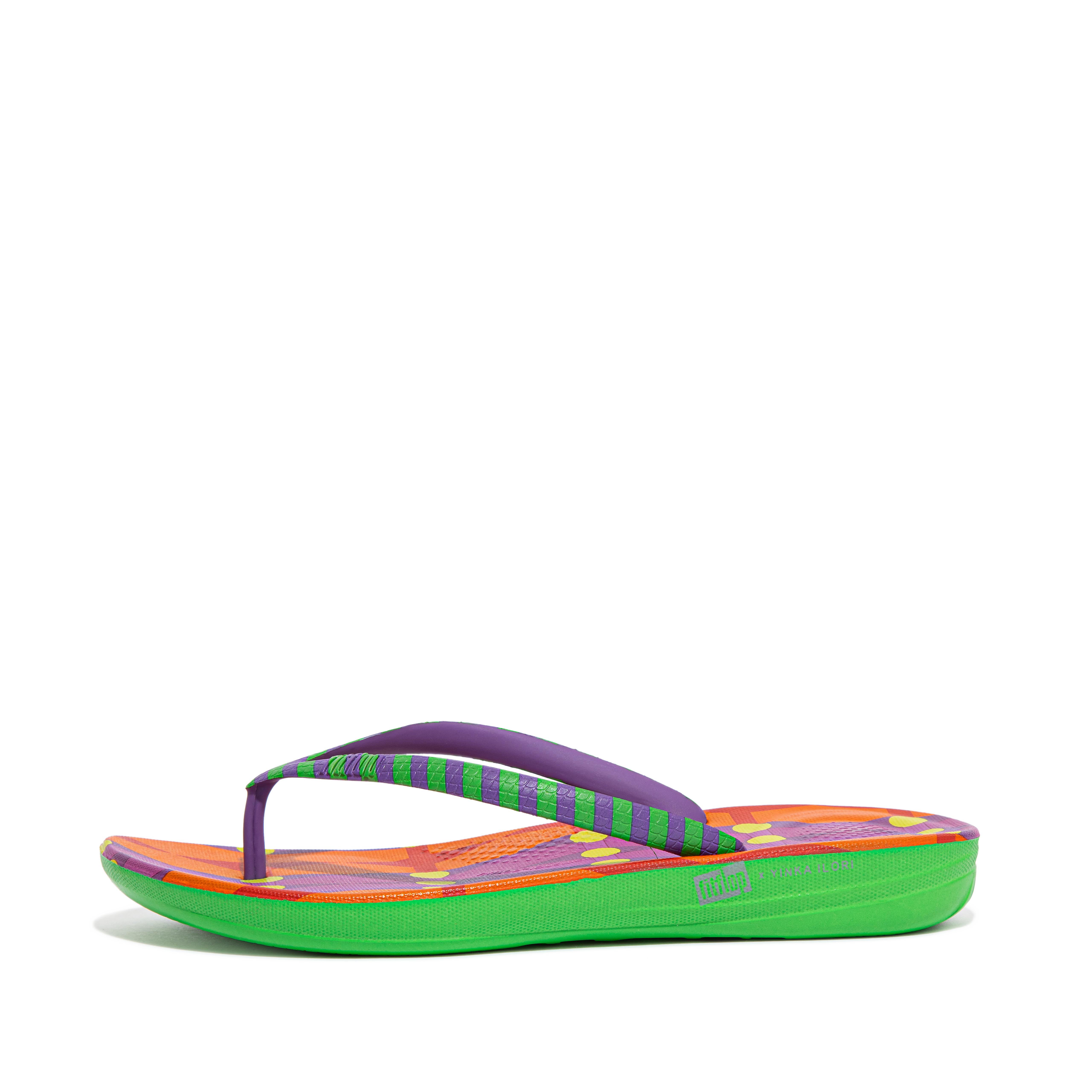 Fitflop Flip-flops Grønn-lilla