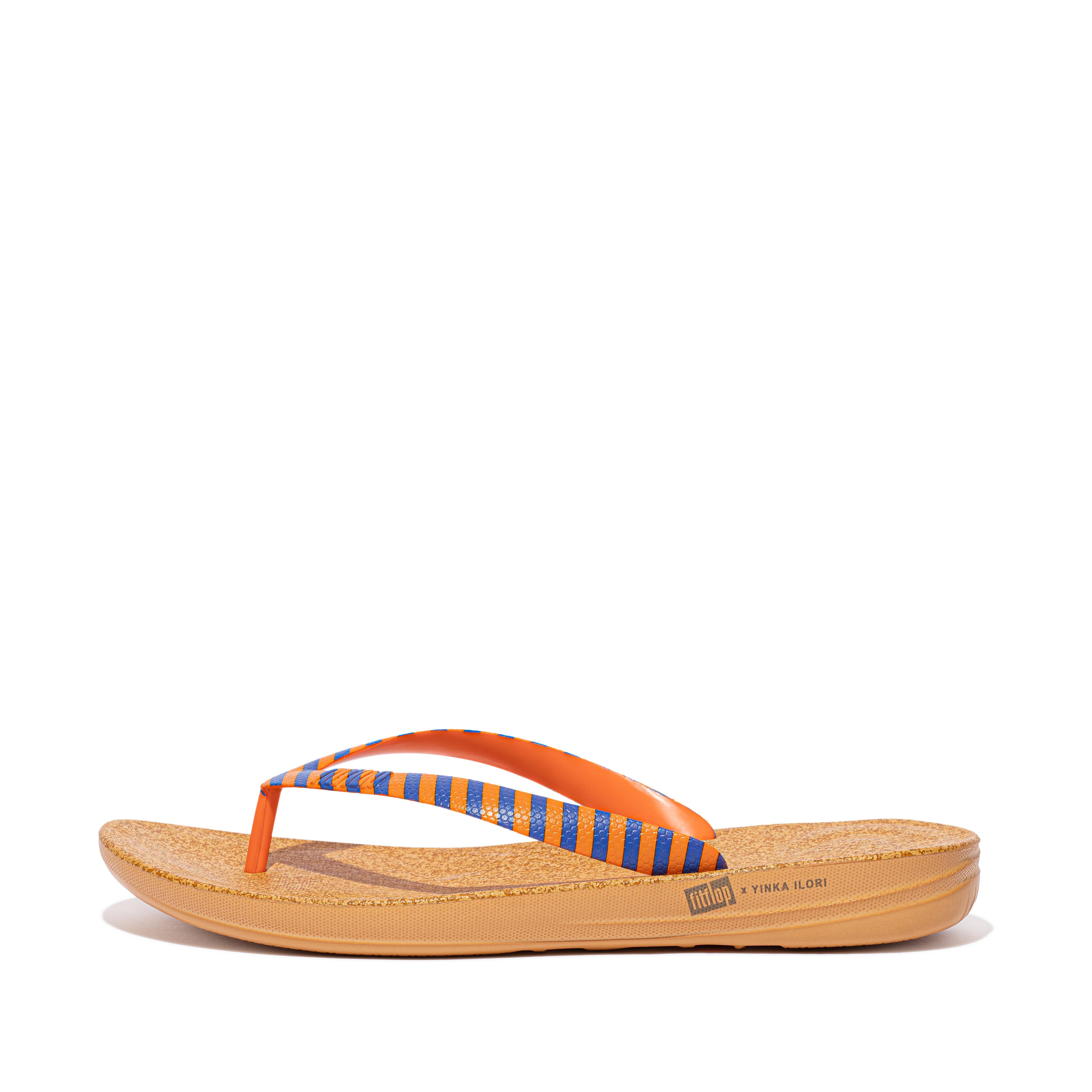 Fitflop Herre Flip-flops Oransje-blå