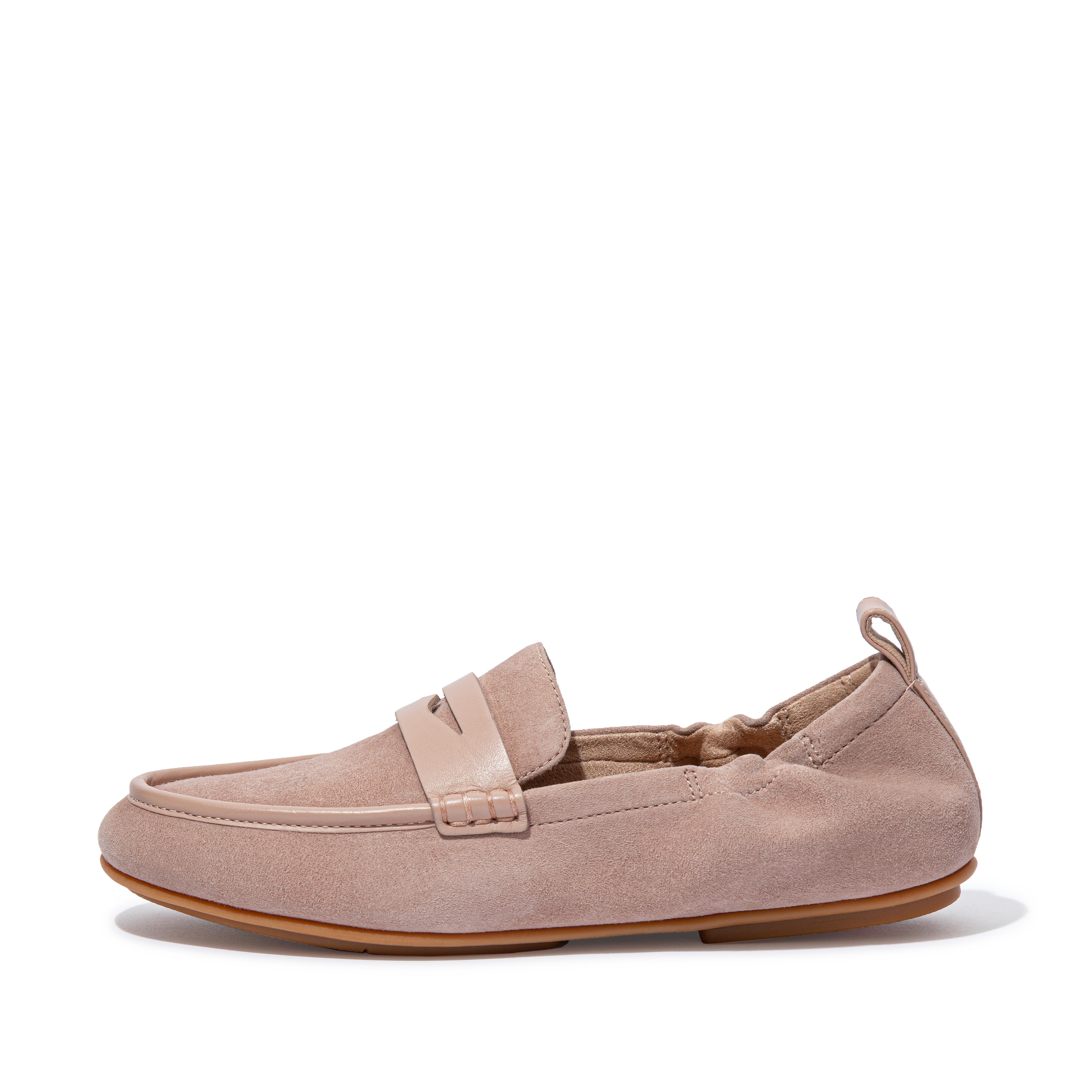 Fitflop Semsket Penny Loafers Naken Rosa