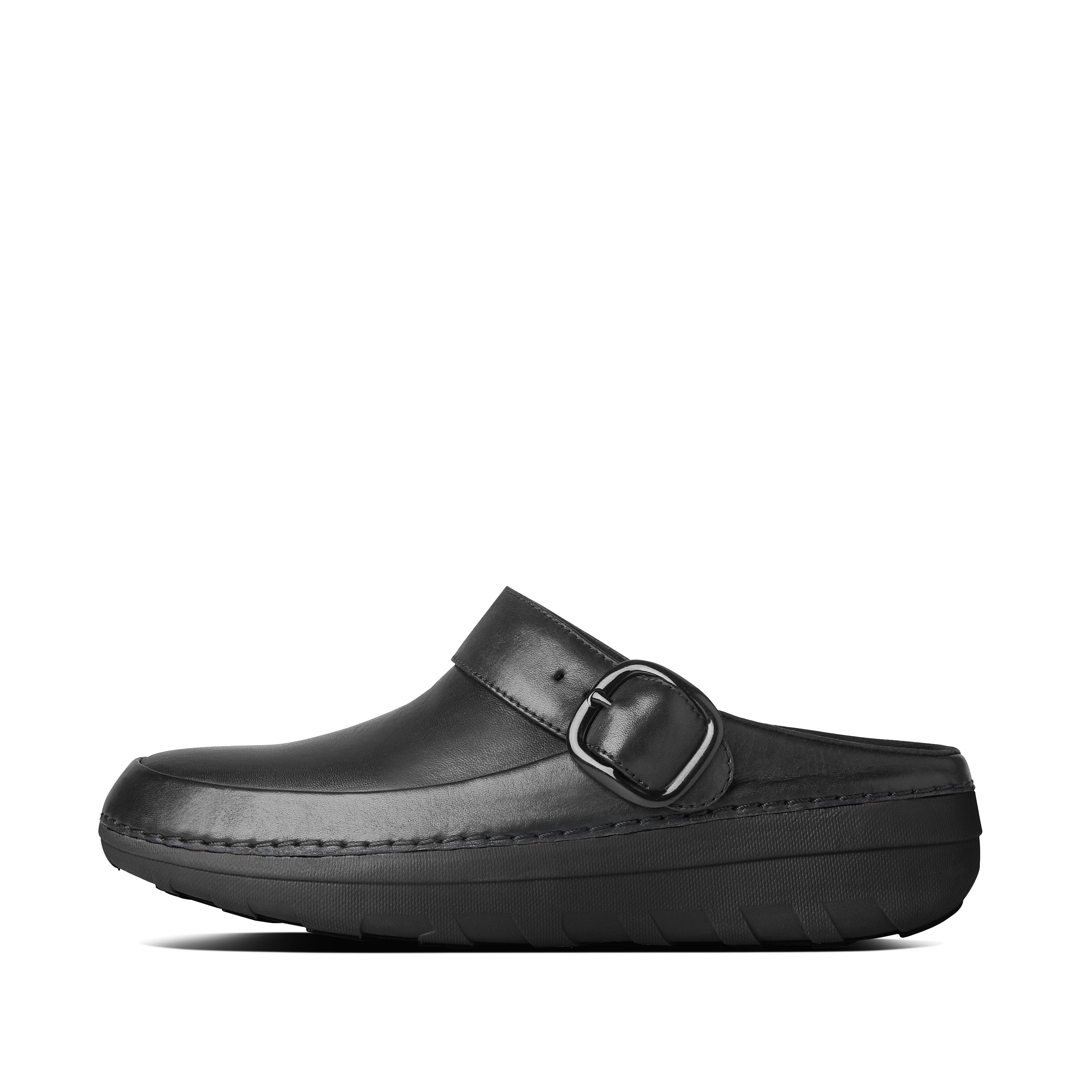 Fitflop Superlette Skinntresko Svart