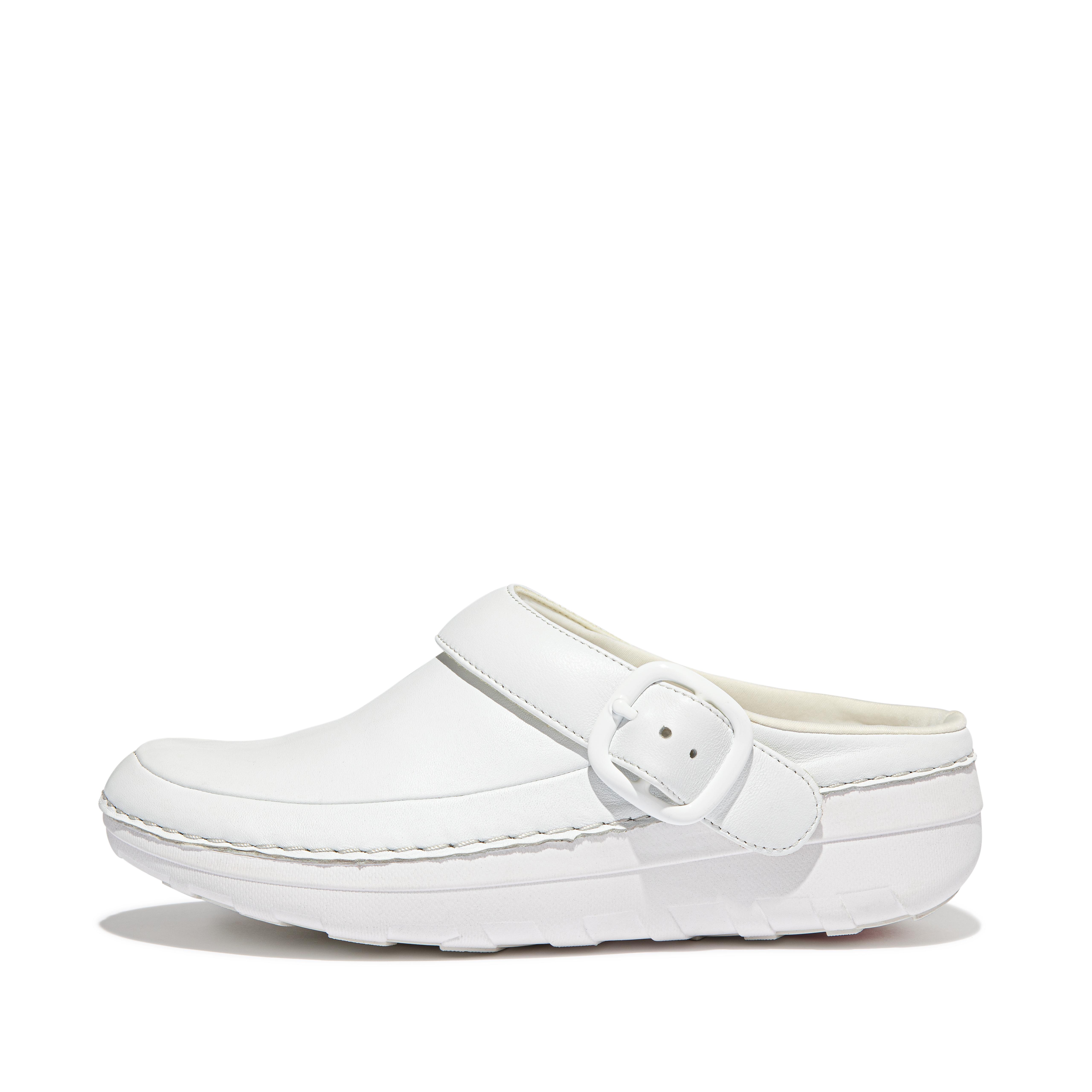 Fitflop Superlette Skinntresko Urban Hvit