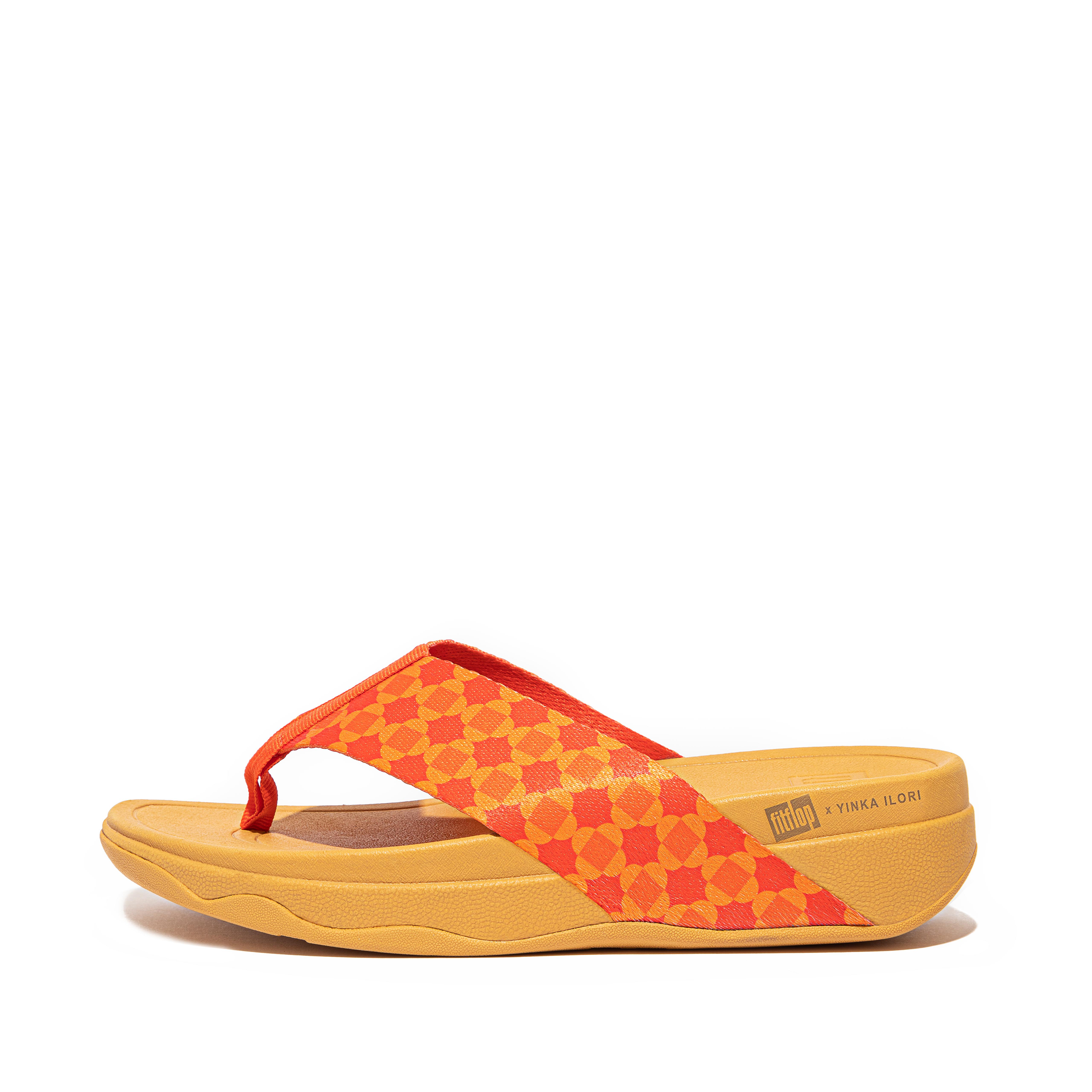 Fitflop Tå-post Sandaler Rød-oransje