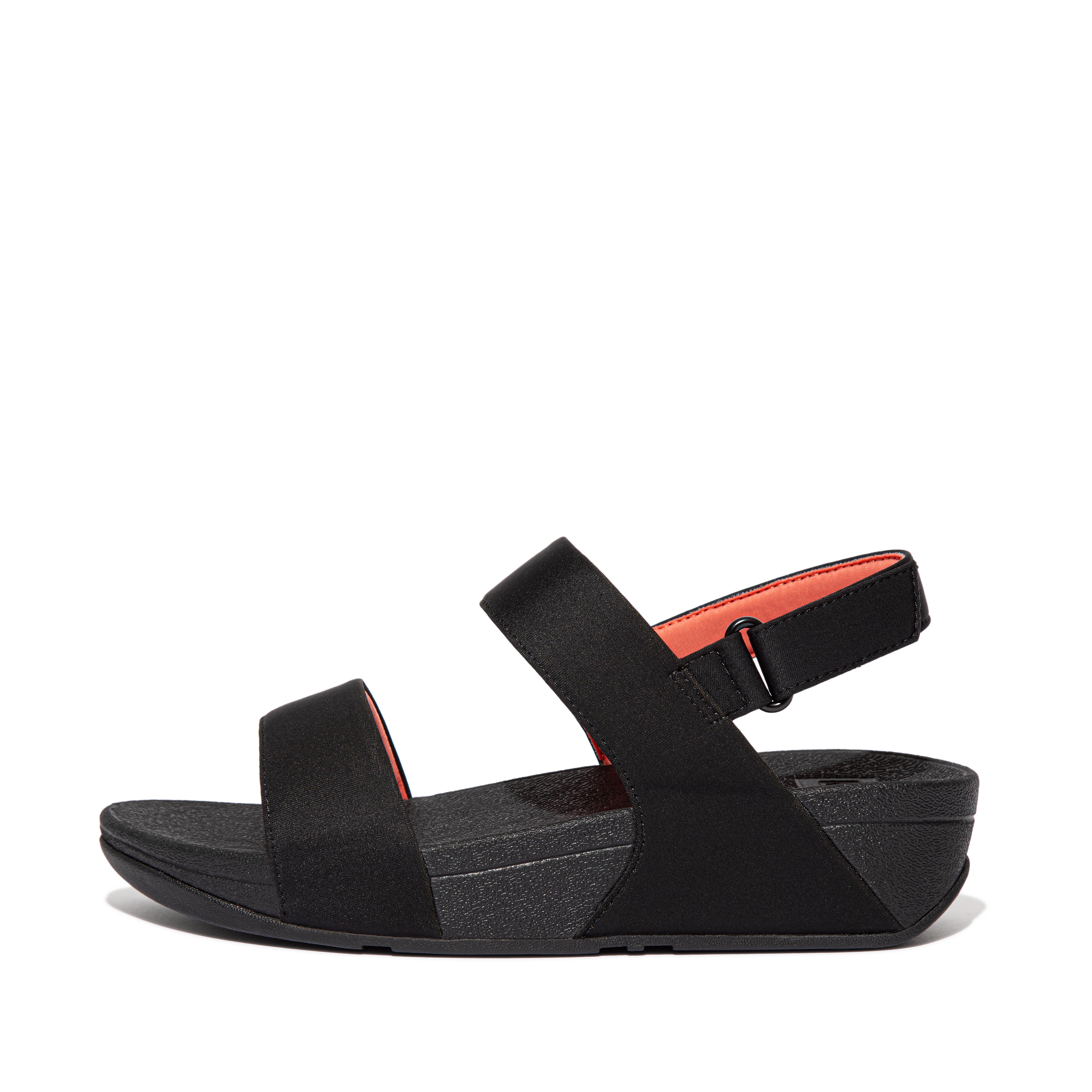 Fitflop Vannavstøtende Sandaler Med Bakreim Svart-solskinn Korall