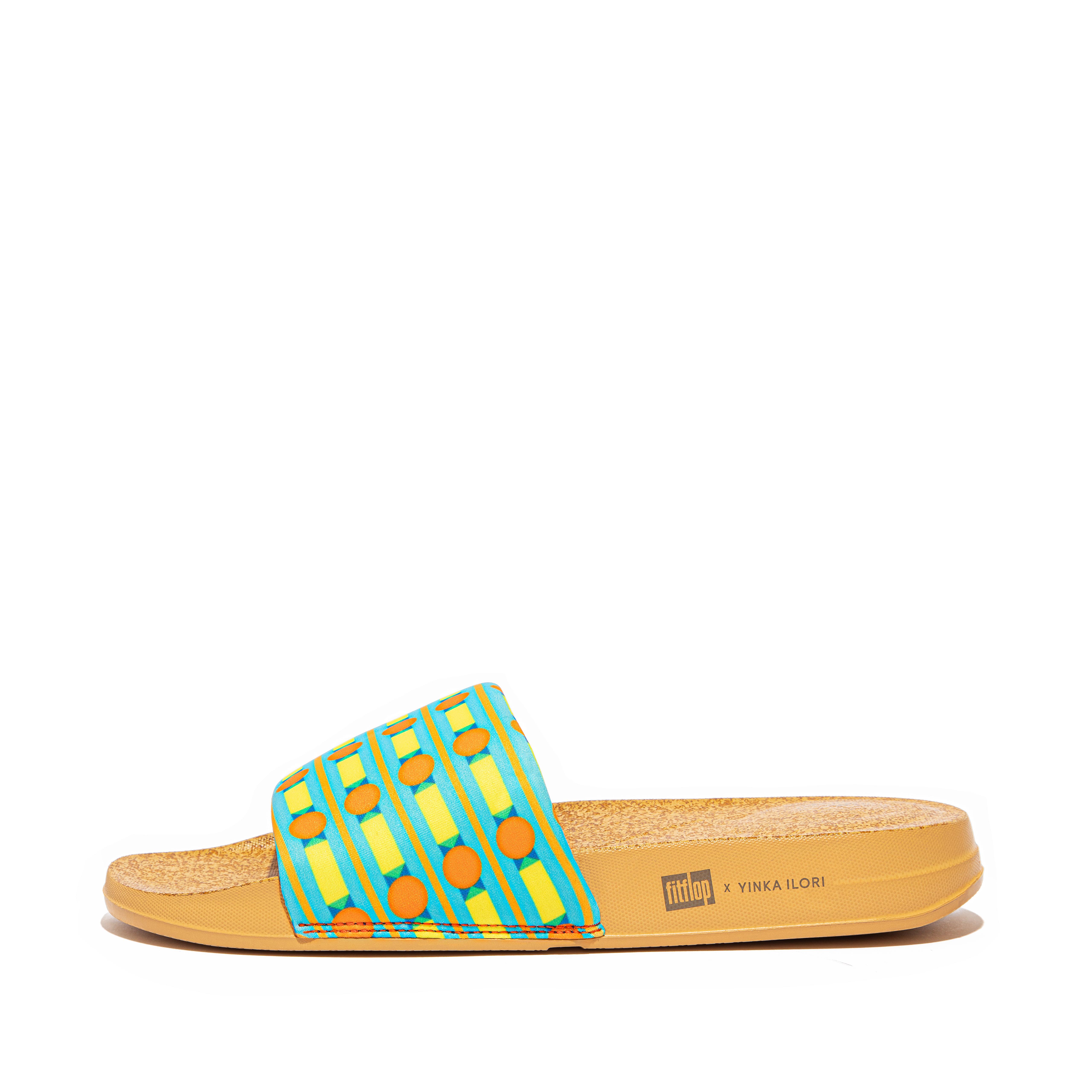 Fitflop Vannbestandige Lysbilder Isblå-gule
