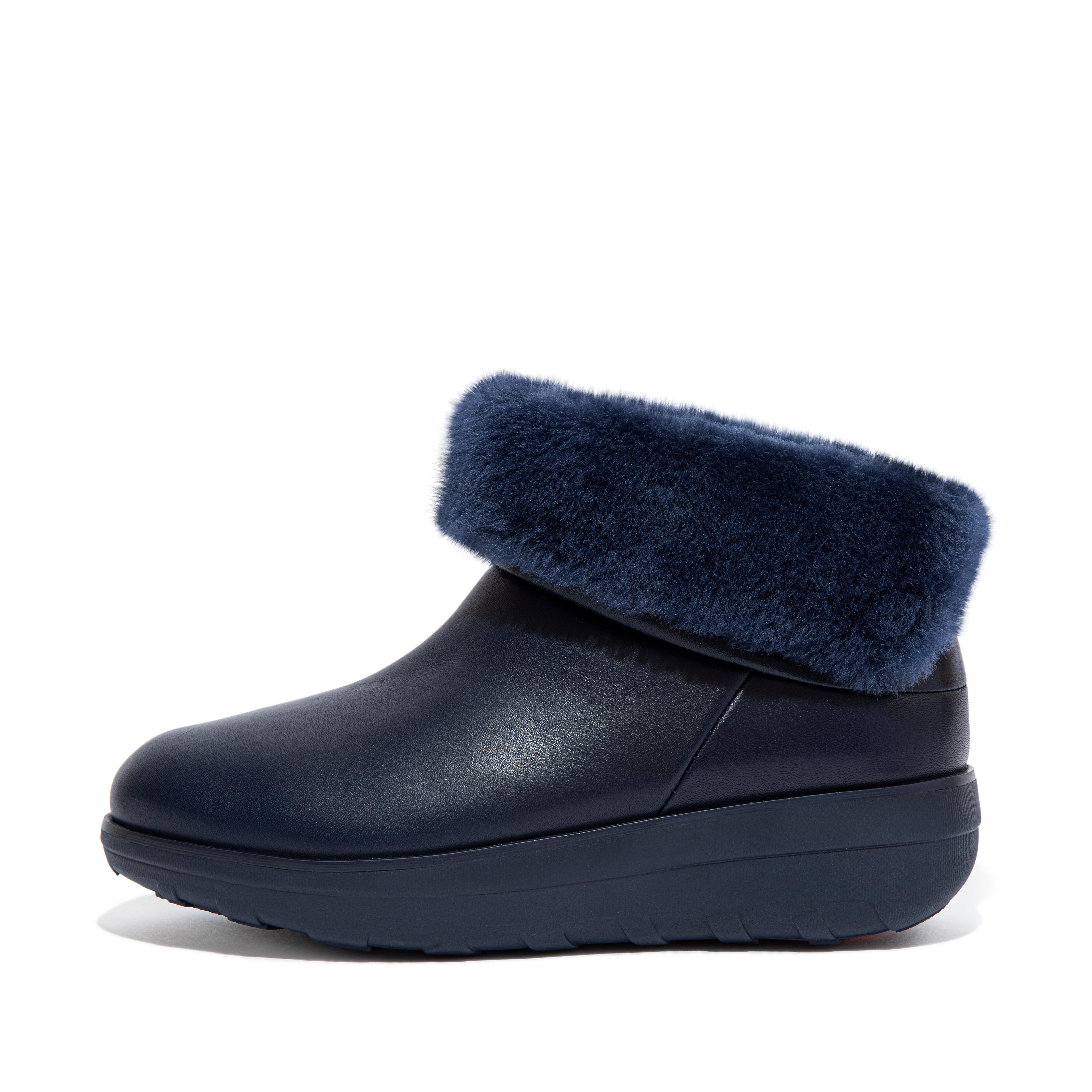 Fitflop Vanntette Skjærfôrede Ankelstøvletter Midnight Marine